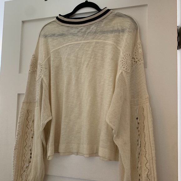 Free People Sweater with bell sleeves, embroidery - Picture 3 of 4